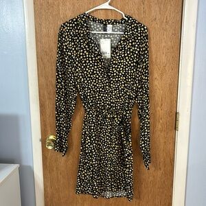 Black Floral Dress